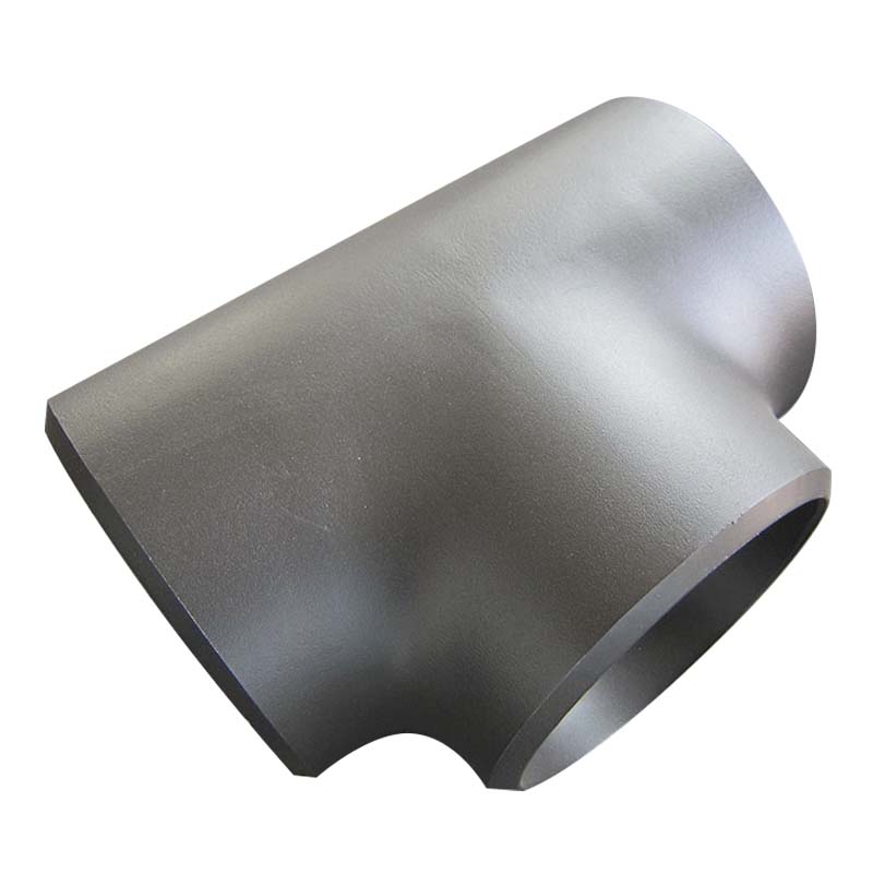 ASTM A234 WP9 Equal Tee, Size 24 Inch, Wall Thickness : Schedule 120, Butt Weld End, Black Painting Surface Treatment,Standard ASME B16.9
