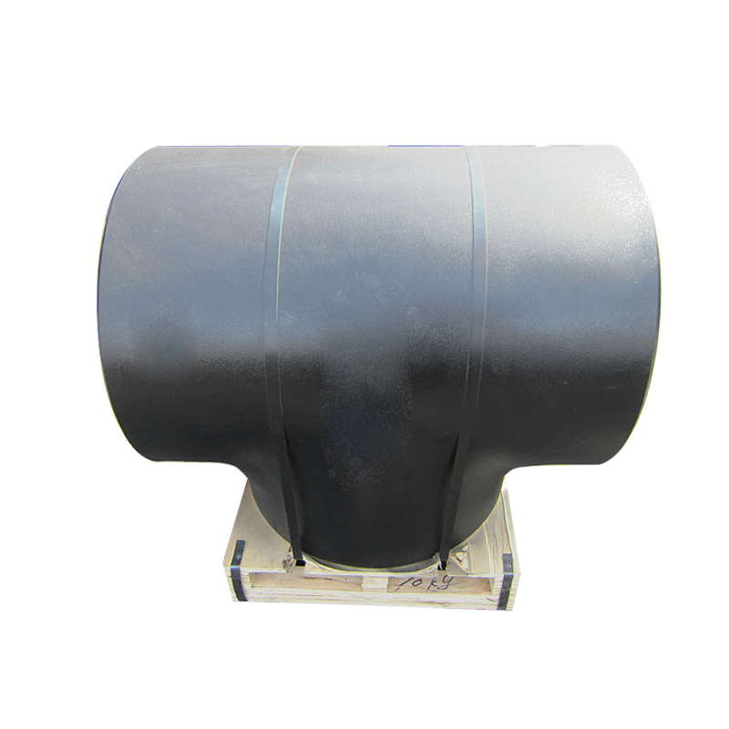 ASTM A234 WP9 Equal Tee, Size 28 Inch, Wall Thickness : Schedule 60, Butt Weld End, Black Painting Surface Treatment,Standard ASME B16.9