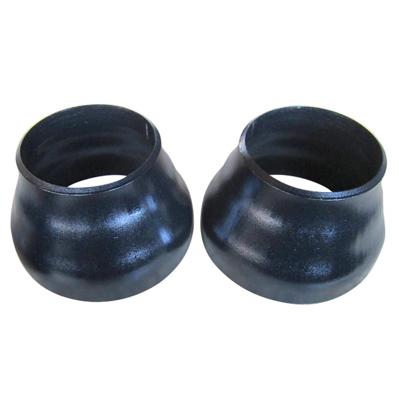 ASTM A234 WP9 Concentric Reducer, Size 6 x 4Inch, Wall Thickness : Schedule 40, Butt Weld End, Black Painting Surface Treatment,Standard ASME B16.9