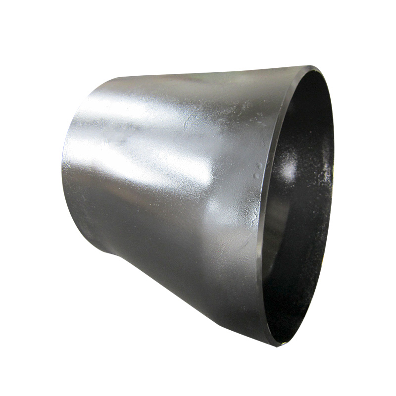 ASTM A234 WP9 Concentric Reducer, Size 10x 8 Inch, Wall Thickness : Schedule 80, Butt Weld End, Black Painting Surface Treatment,Standard ASME B16.9