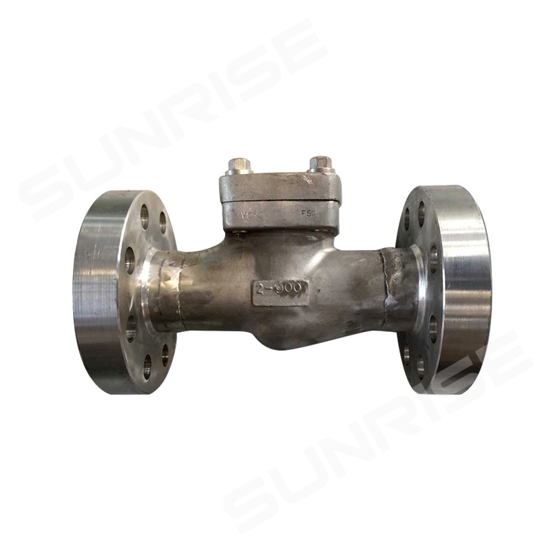 Lift CHECK VALVE, SIZE : 2 INCH, PRESSURE CL900, Body & Bonnet : ASTM A182 F51, Flange Ends as per ANSI 16.5 RF