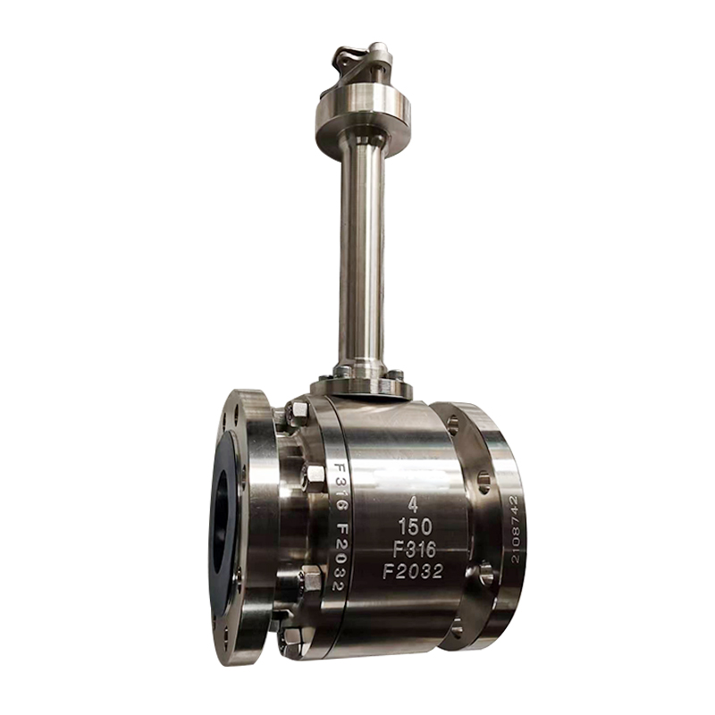 Extended Bonnet Ball Valve, 4” CL150LB, Body: ASTM A182 F316 ;Ball Material: ASTM A182 F316 + TCC; End Connect: Flange End; API 6D