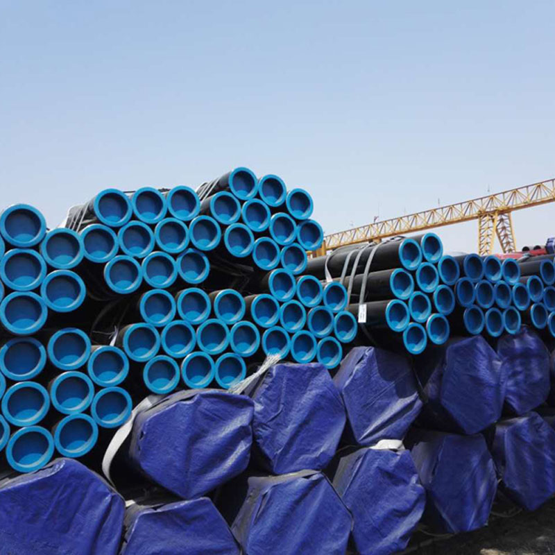 API 5L GR.B Seamless Pipe, Carbon Steel, 4in Wall thickness SCH 80, Length 6m, Standard:ANSI B36.10