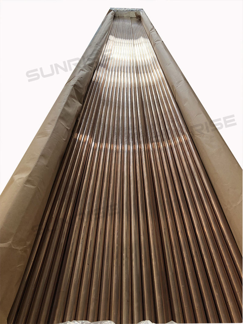 CU-NI B-111-C70600 Heat Exchange SEAMLESS PIPE, Size 25.4 mm, Wall Thickness 16 BWG , Length:6000MM