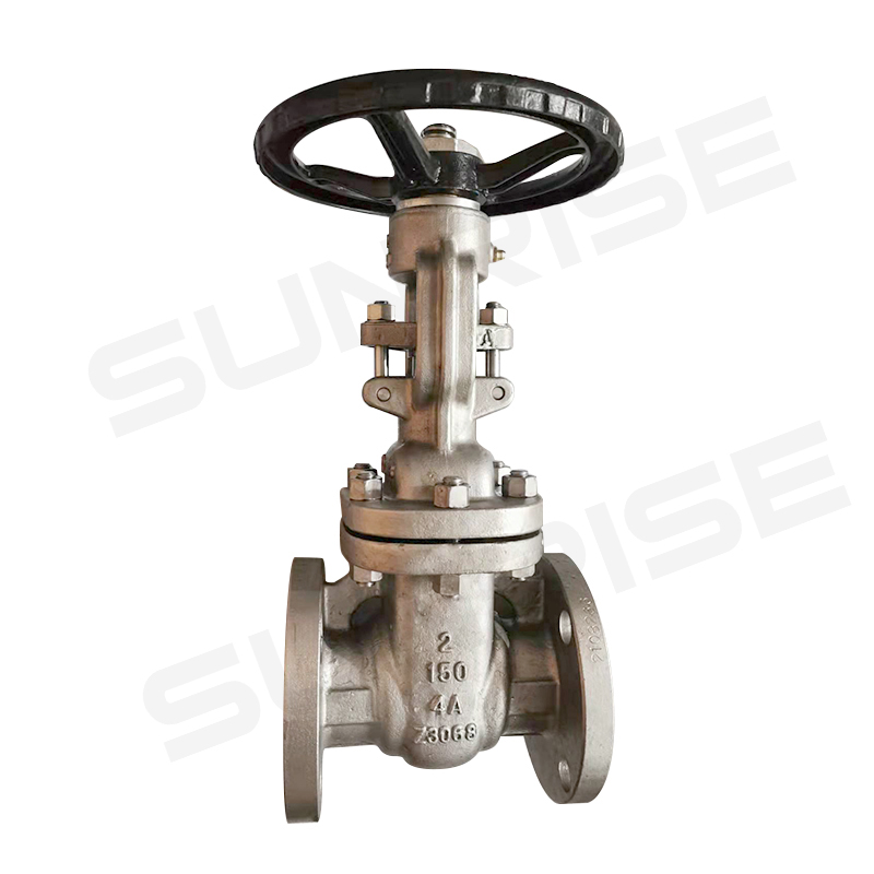 Gate valve ,2” CL150 RF FLANGE END, Body Material: ASTM A995-4A,