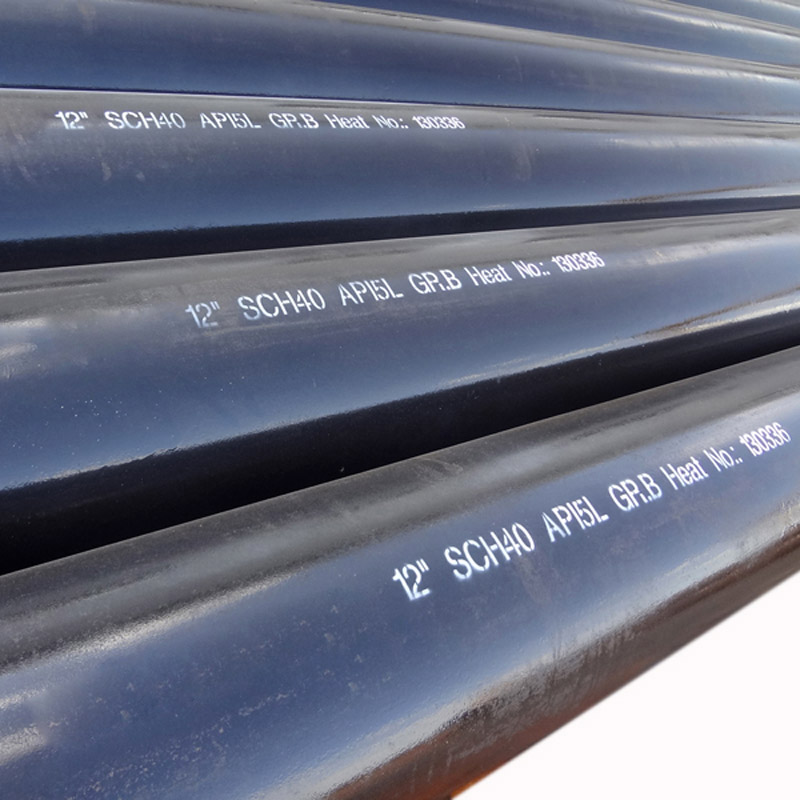 ASTM A106 GR.B Seamless Pipe, Carbon Steel, 10in Wall thickness SCH 60, Length 6m, Standard:ANSI B36.10