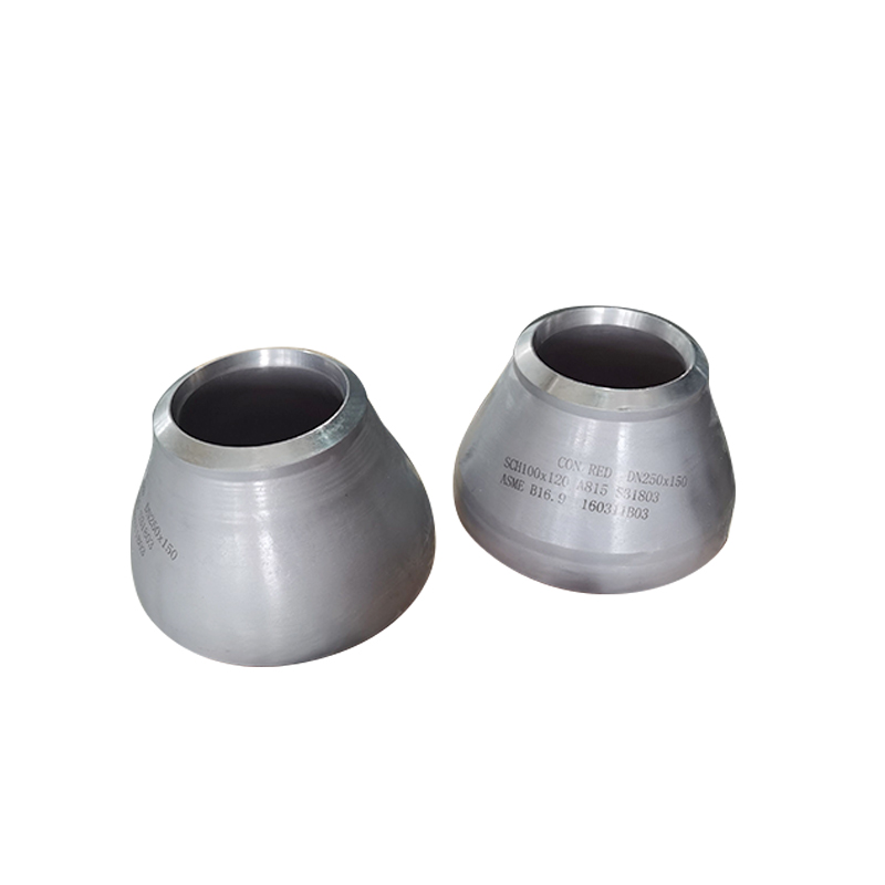 ASTM A815 S31803 Concentric Reducer, Size 10 x 6 Inch, Wall Thickness : Schedule 100 X 120, Butt Weld End, Standard ASME B16.9