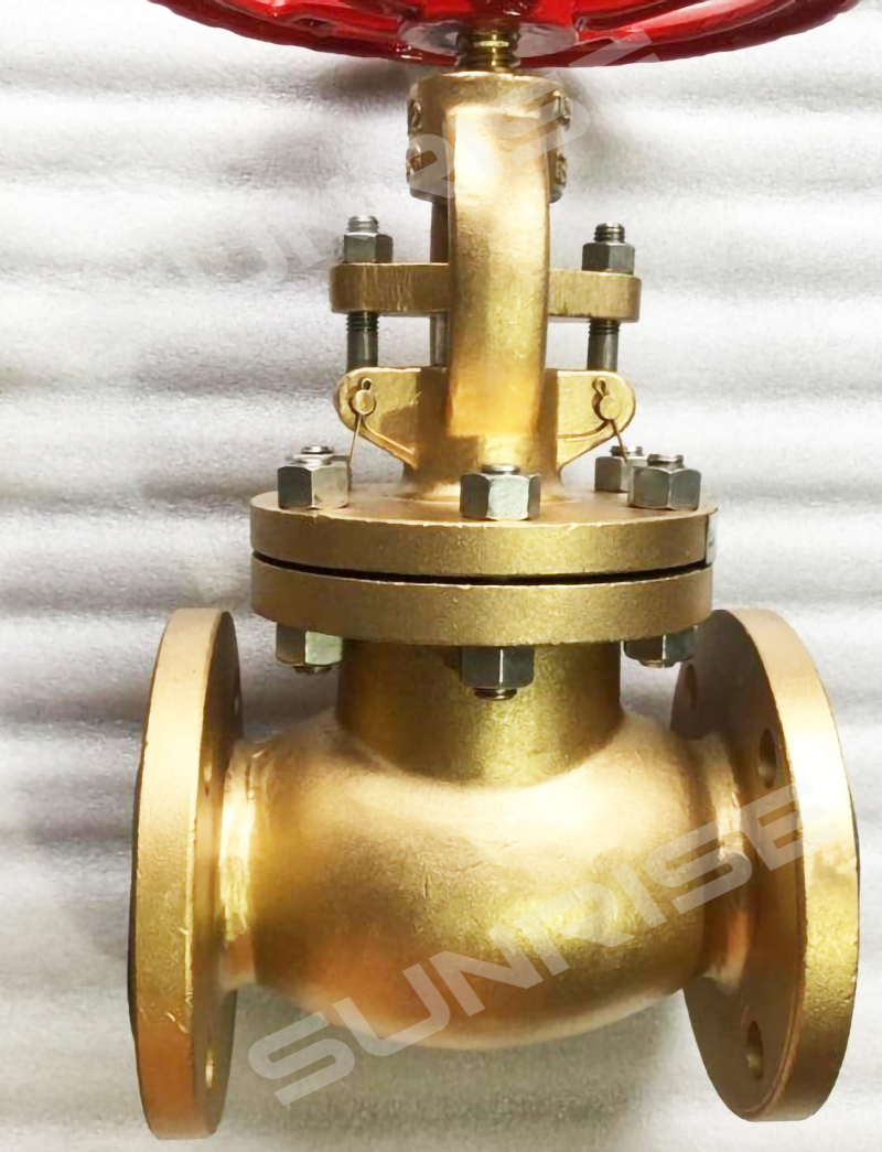 Hand Wheel Operated Globe Valve, Aluminium Bronze2 1/2” CL 150lb BODY B148-C95800