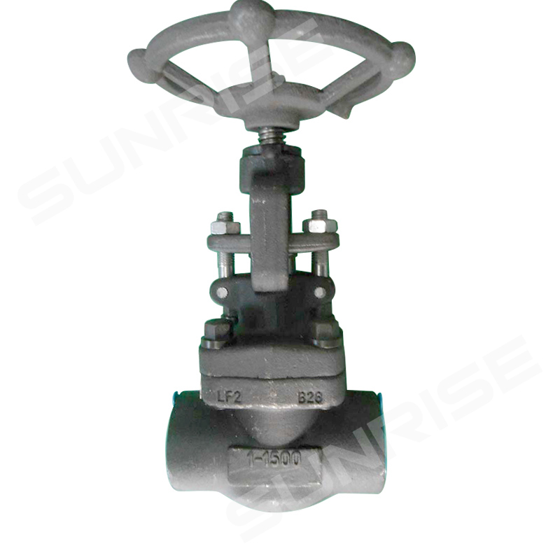 Forged steel Globe Valve, 2inch CL1500, Body material ASTM A350 LF2,Ends: NPT END