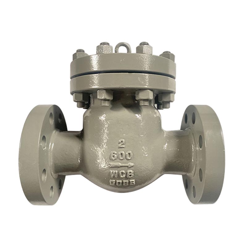 Swing Check Valve, ASTM A216 WCB Check Valve,6INCH, Pressure : CL300, Swing Check Valve, Flange RTJ, ANSI B16.5, Body Material ASTM A216WCB, API 6D