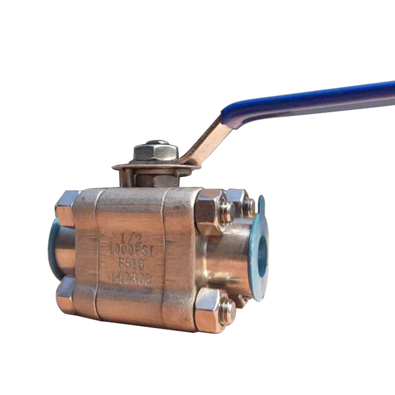 1000 WOG Stainless Steel Ball Valve, 1/2 Inch, 1000 WOG, Body Material: ASTM A182 F316; Ball Material : ASTM A182 F316,RPTFE Seat, NPT ends.