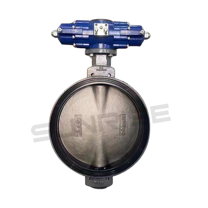 Gear Operator Butterfly Valve ,Size 16INCH CL150,Body:ASTM A351CF8M; API 609 Design
