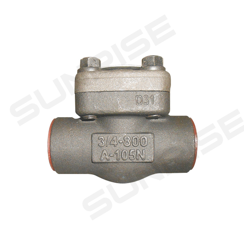 Forged Steel Swing Check Valve 3/4” CL800,Body & Bonnet :A105,SW  Ends 