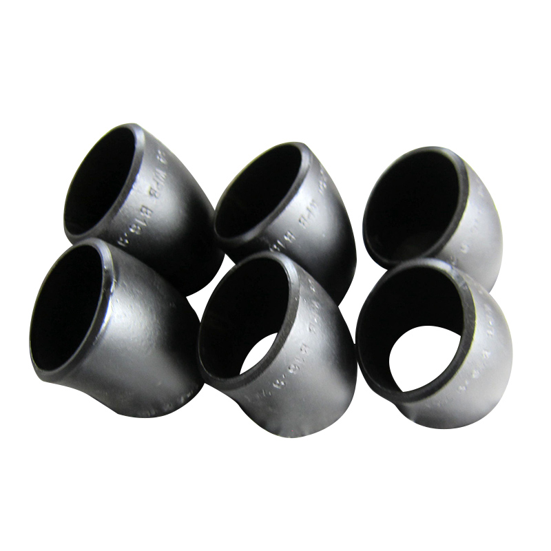 Elbow 45 Deg SR, Size 3 Inch, Wall Thickness : Schedule 60, Butt Weld End, ASTM A234 WPB, Black Painting Surface Treatment,Standard ASME B16.9