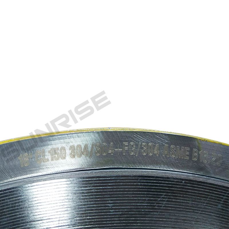SS304 GRAPHITE Spiral Wound Gasket, Size 18 inch, Pressure: CL150; Carbon Steel Out Ring and SS304 Inner Ring with Graphite; RF Flange, ASME B16.20