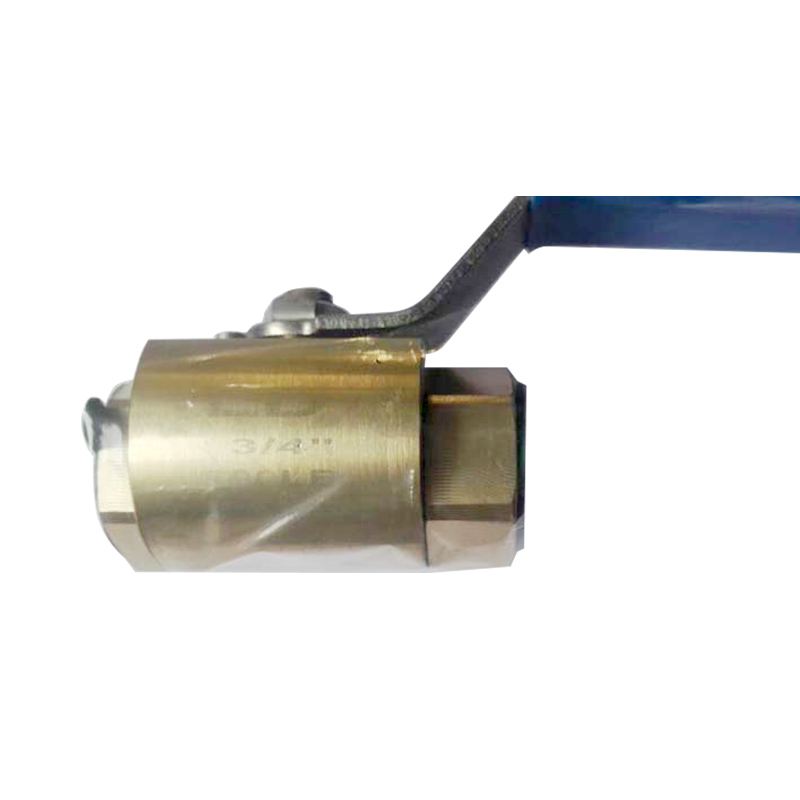 ASTM A148 C95500 Ball Valve, 3/4 Inch, Pressure:CL600, Body Material: ASTM A148 C95500; Ball Material :BRASS ,NPT ends.