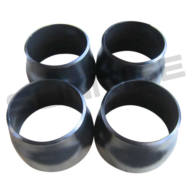 ASTM A234 WPB Concentric Reducer, Size 12 x 10 Inch, Wall Thickness : Schedule 60, Butt Weld End, Black Painting Surface Treatment,Standard ASME B16.9
