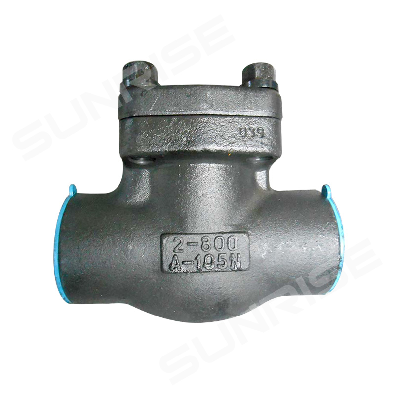 Forged Steel Swing Check Valve 2” CL800,Body & Bonnet :A105,NPT Ends
