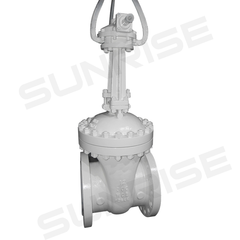 API600 Gate Valve, size 12 inch, Pressure CL300,BODY ASTM A216 WCB , RF Flange End, 