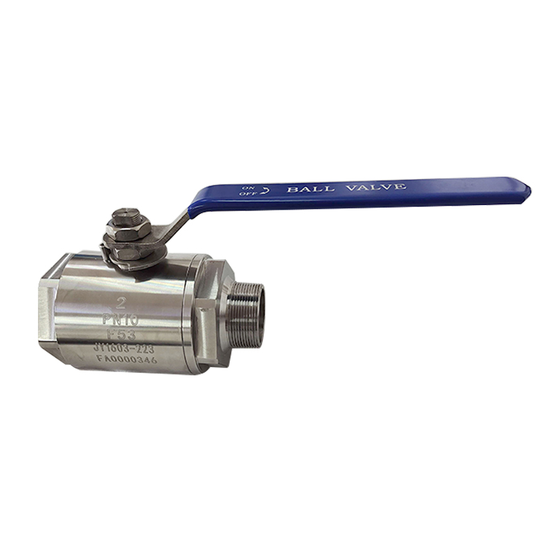 3pcs ball valve Forged Steel 2” , Pressure :PN10, Body :ASTM A182 53 ;Ball Material : A182 F53; End Connect:NPT End; ANSI B16.11