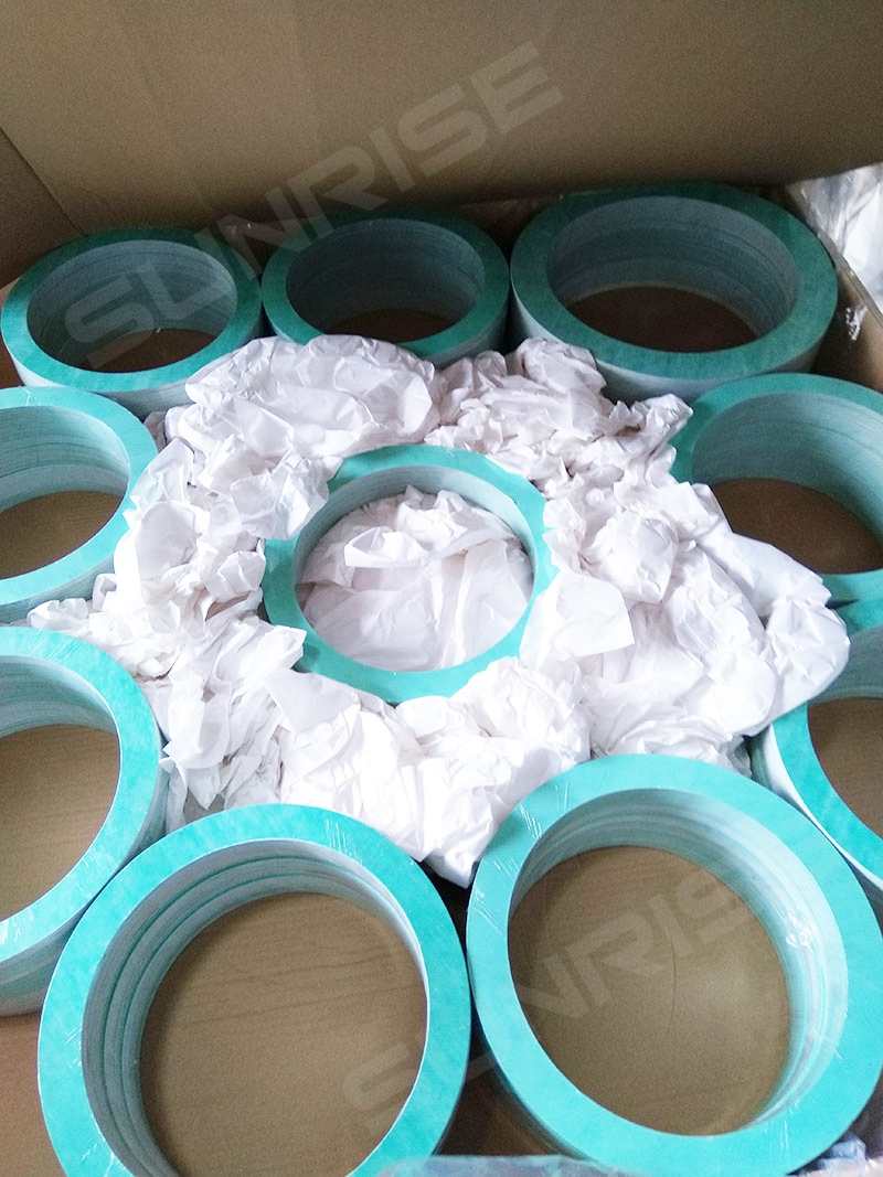 Non-Asbestos Fiber Gasket , DN50, PN40, RF Ends