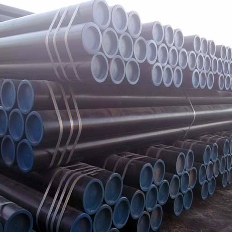 Black Seamless Pipe, Carbon Steel, 6in Wall thickness SCH 40, ASTM A106 GRL.B, Length 6m, Standard:ANSI B36.10
