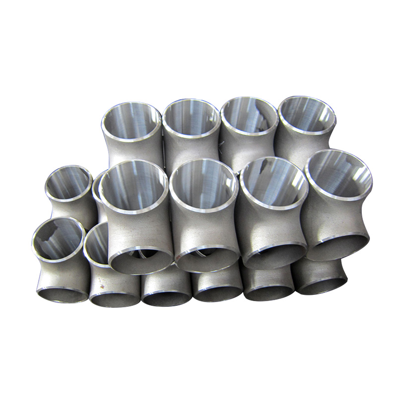 Equal Tee , Size 3 1/2 Inch, Wall Thickness: Schedule 40, Butt Weld End, ASTM A403 WP316L, Standard ASME B16.9