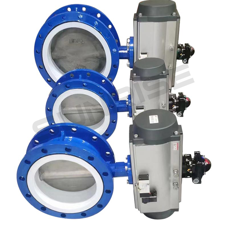 Electric Operator Butterfly Valve ,Size 22INCH CL1500,Body:ASTM A351CF8; API 609 Design