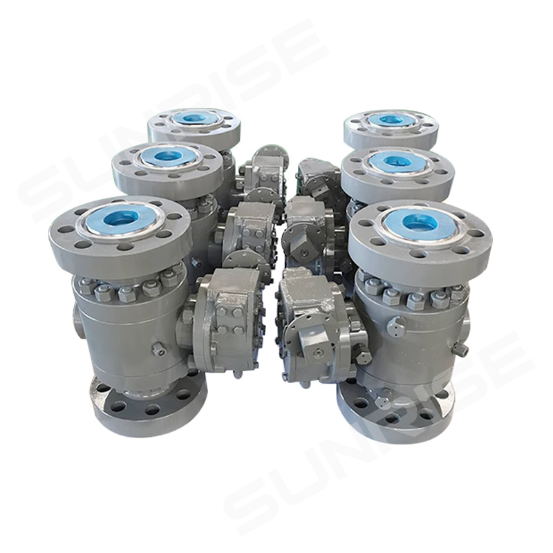 4INCH , CL300 , Ball Valve, 2-PC, Flange RF,  ANSI B16.5, Full Bore