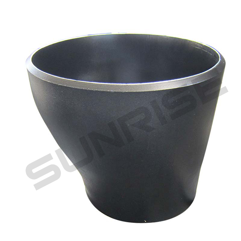 Eccentric Reducer, Size 711*610mm, Wall Thickness :20.62*12.7mm, Butt Weld End, Black Painting Surface Treatment,Standard ASME B16.9