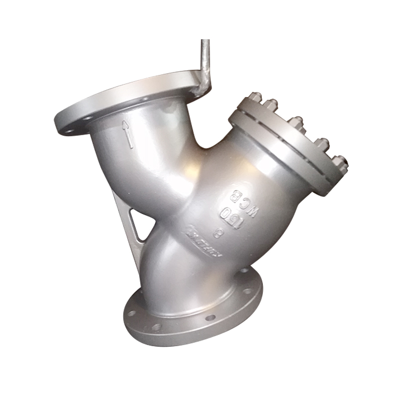 Y-Globe valve 8” ANSI 150 RF Body material: ASTM 216WCB, Trim : 1#; Standard BS1873