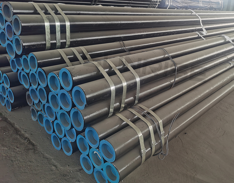 API 5L GR.B Seamless Pipe, Carbon Steel, 4 in Wall thickness SCH 40, Length 6m, Standard:ANSI B36.10