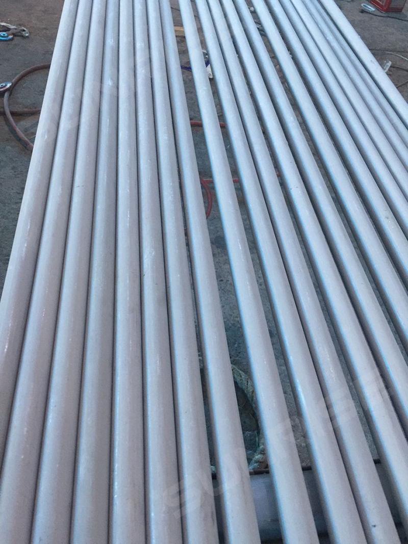 Stainless Steel Exchange Heat Pipe, 1in Wall thickness 16 BWG, ASTM A312 TP316L, Length 6m, Standard:ANSI B36.19