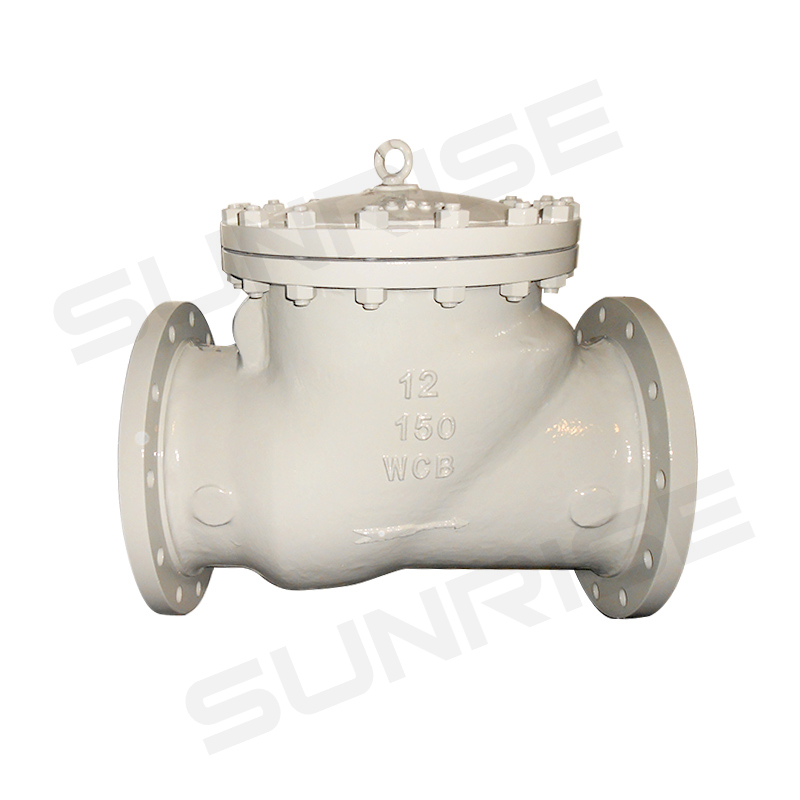 SWING CHECK VALVE, Size 12 inch, Pressure: CL150,Body & Bonnet :ASTM A216 WCB, Flange Ends as per ANSI 16.5 RF