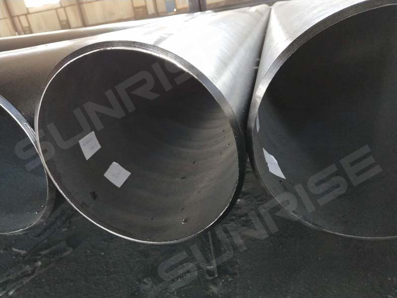 ASTM A53 GR.B SEAMLESS PIPE, O.D 10in Wall thickness SCH 80, Length 6m, Standard:ANSI B36.10