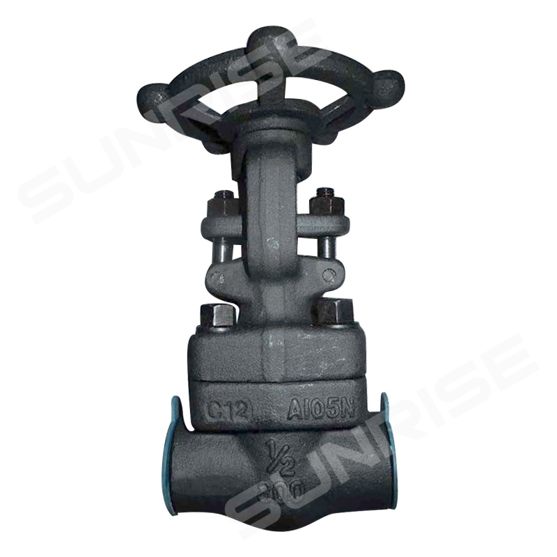 Forged Steel Gate Valve, OSY&BB,Forged Steel 1/2” CL800LB, Body :ASTM A105N ;Trim Material: 1#; End Connect: FNPT; ANSI B16.11