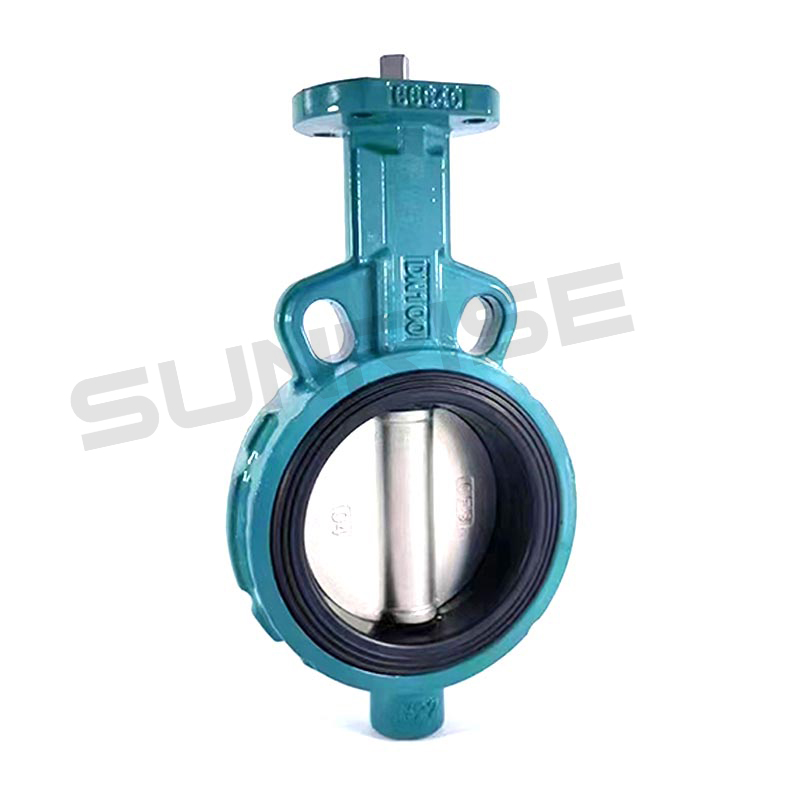 Butterfly Valve Wafer Type,Size DN100, Pressure PN16, Body: ASTM A216 WCB Design Standard: API 609