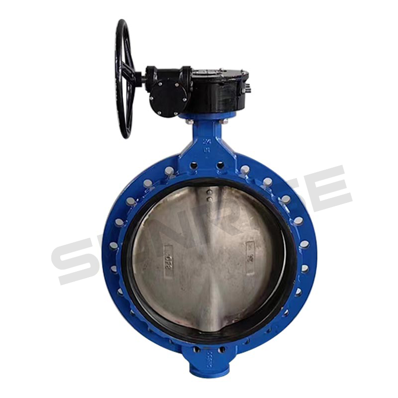 Worm Operator Butterfly Valve ,Size 12 INCH CL600,Body:ASTM A351CF8; API 609 Design