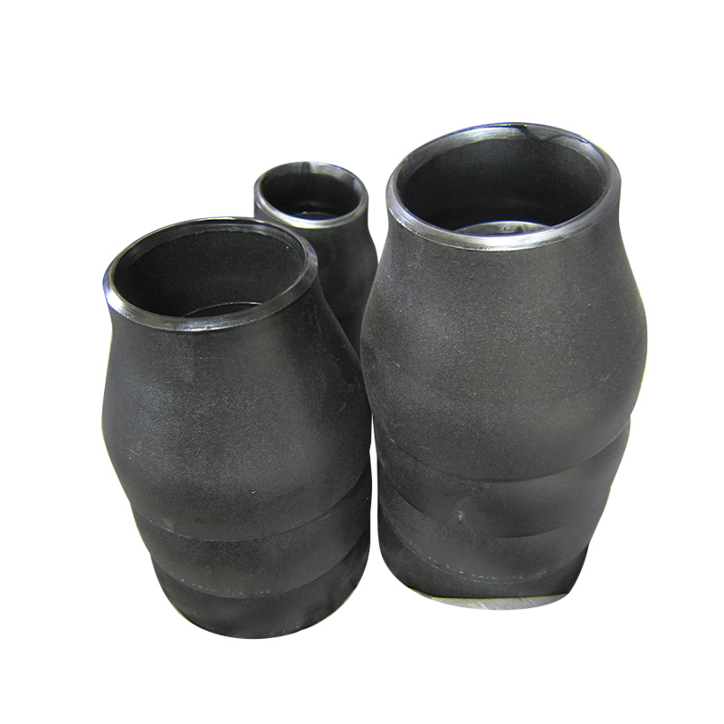Concentric Reducer, Size 5 x 4 Inch, Wall Thickness : Schedule 80, Butt Weld End, Black Painting Surface Treatment,Standard ASME B16.9,ASTM A234 WPB 