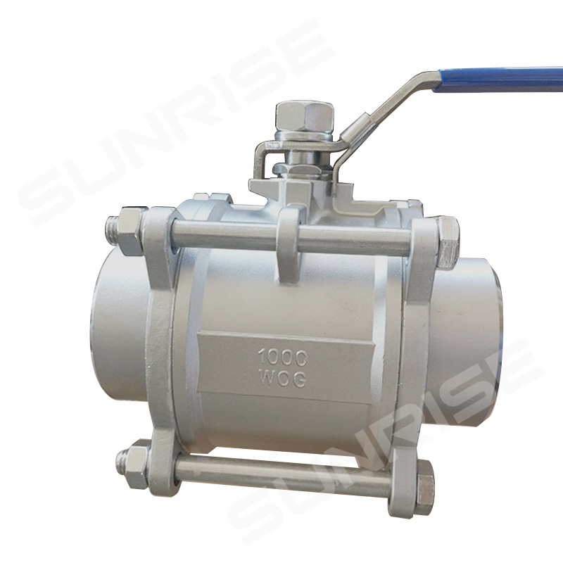 Forged Steel Ball Valve 1INCH , 1000WOG , Ball Valve, Thread End, Body Material ASTM A182 F316, API 602