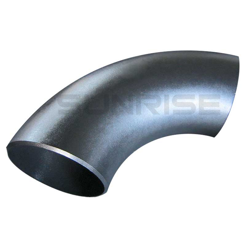 ASTM A234 WP22 Elbow 90 Deg LR, Size 18 Inch, Wall Thickness : Schedule 80, Butt Weld End, Black Painting Surface Treatment,Standard ASME B16.9