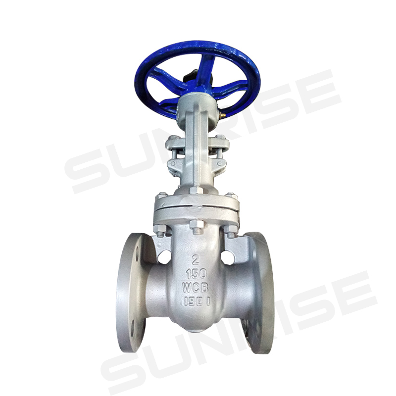 Gate valve ,Size 2” , Pressure : CL150 RF FLANGE END, Body Material: ASTM A216 WCB,