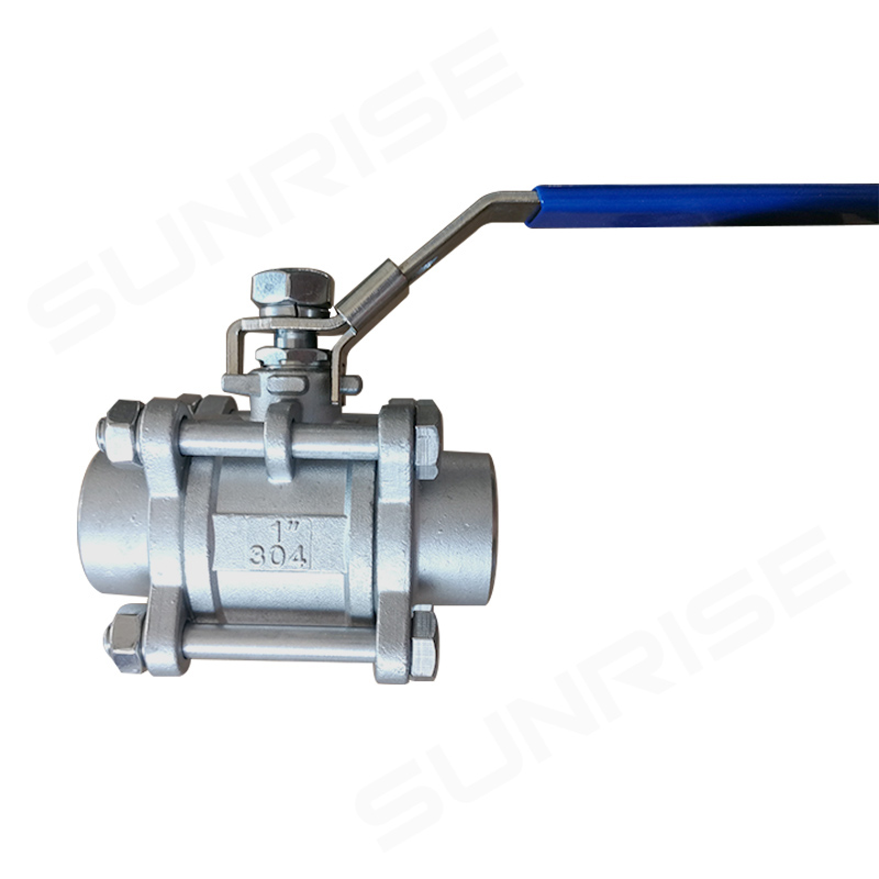 Forged Steel Ball Valve 1INCH, 1000WOG, Ball Valve, Thread End, Body Material ASTM A182 F304, API 602