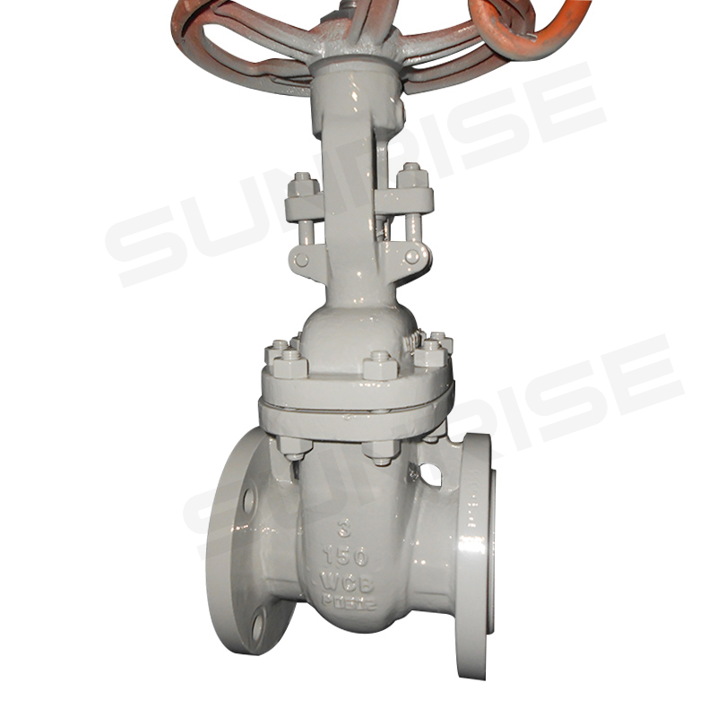 Gate valve ,Size 3” , Pressure : CL150 RF FLANGE END, Body Material: ASTM A217 WC6,