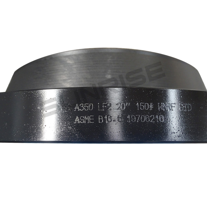 Weld Neck Flange, Size 20 Inch, Class 150, Wall Thickness: SCH STD, ASTM A350LF2, RF End Flange, ANSI B16.5