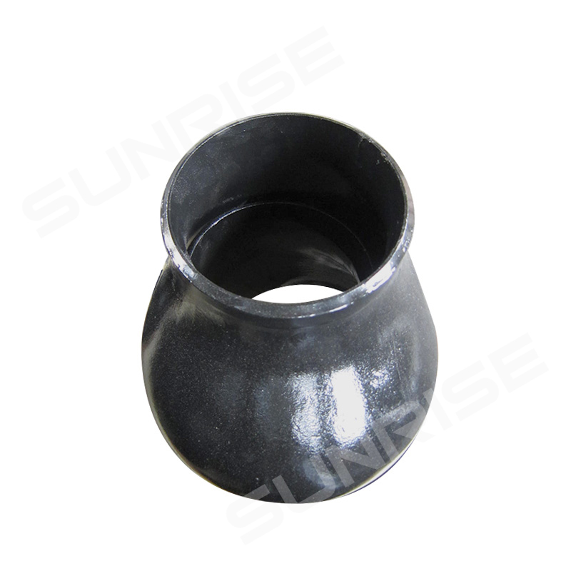 Butt Weld, ASTM A234 WPB Concentric Reducer, 8x6Inch, Wall thickness Sch40, ANSI B16.9