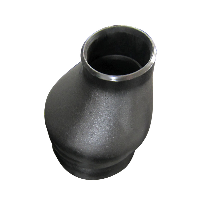 Eccentric Reducer, Size 323.8*168.3mm, Wall Thickness : 6.35*7.11mm, Butt Weld End, Black Painting Surface Treatment,Standard ASME B16.9,Material: ASTM A234 WPB