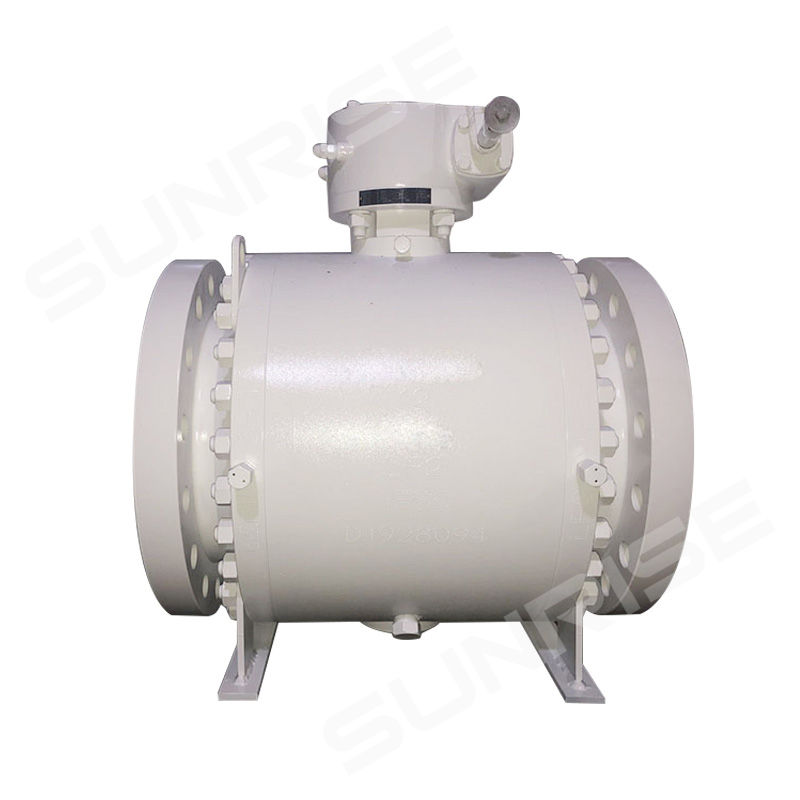 API 6D Ball Valve 28INCH , CL300 , Ball Valve, Flange RF, ANSI B16.5, Full Bore, Trunnion Ball; Body Material ASTM A105N