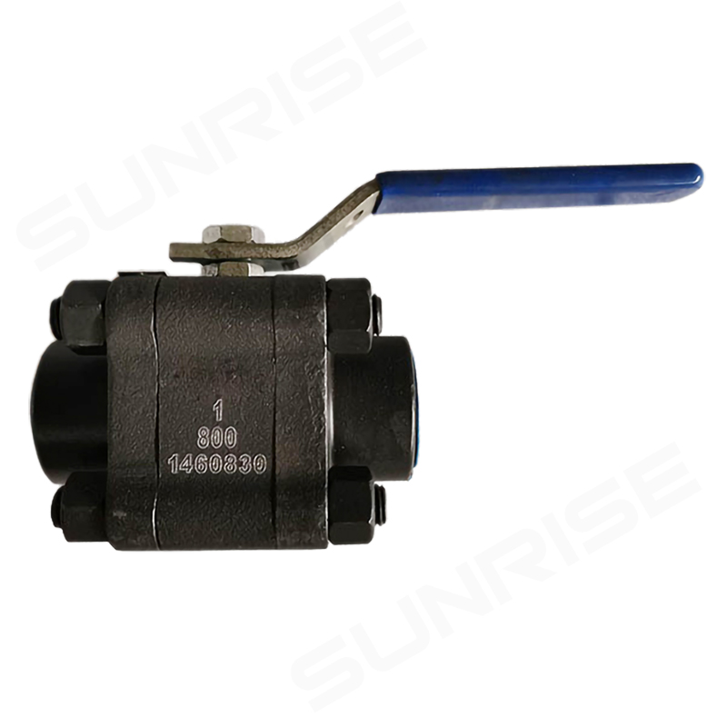 3/4INCH , CL800, Ball Valve, 3PCS,Thread End, Body Material ASTM A105, Trim: 1#, API 602