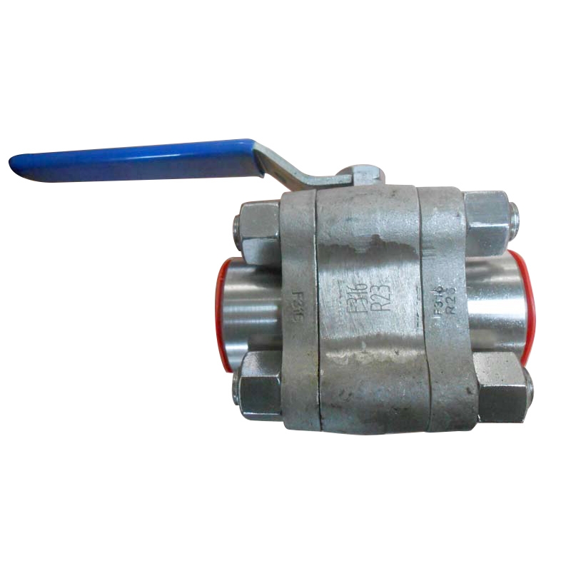 ASTM A182 F304　Ball Valve, Size 1 Inch, Pressure:CL800, Body Material: ASTM A182 F304; Ball Material :SS304 ,NPT ends.